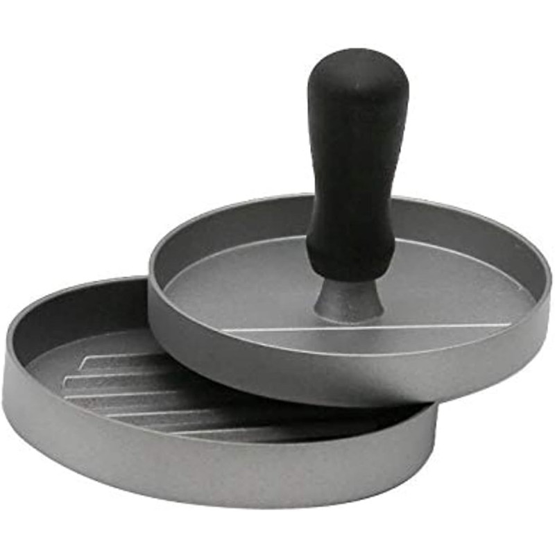 Non Stick Round Shape Hamburger Press Aluminum Alloy Hamburger Pizza Meat Beef Grill Burger Press Patty Maker Mold