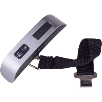 Digital LCD Electronic Portable Weighing Scale Hanging Suitcase Luggage 3V Lithium Cell, 50kg/10g