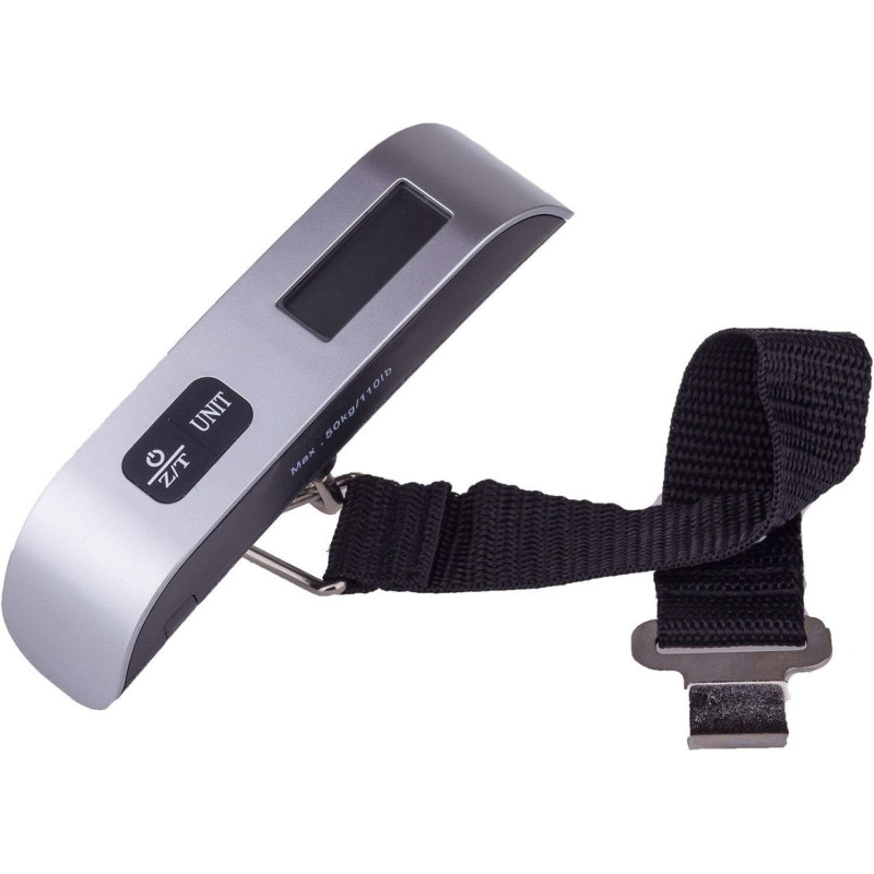 Digital LCD Electronic Portable Weighing Scale Hanging Suitcase Luggage 3V Lithium Cell, 50kg/10g