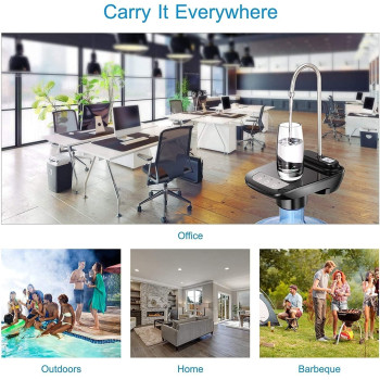 Tianhai Water Pumps for 5 Gallon Bottle, Electric Drinking Water Pump Portable Water Bottle Dispenser, Automatic Water Dispenser Pump Water Bottle Pump for Home, Kitchen, Office, Camping