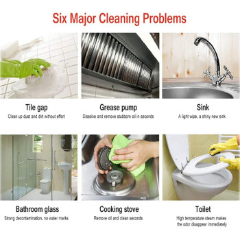 W-Lynn High Pressure Mobile Cleaning Machine Handheld Steam Cleaner Sterilization Disinfector Home Office Room Car Cleaning Appliances, Yellow/Black