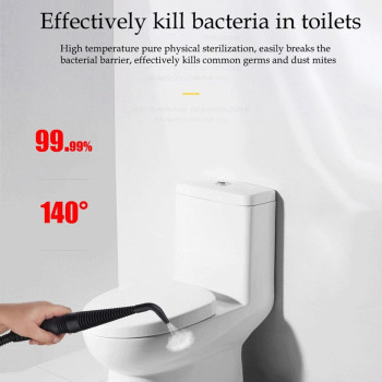 W-Lynn High Pressure Mobile Cleaning Machine Handheld Steam Cleaner Sterilization Disinfector Home Office Room Car Cleaning Appliances, Yellow/Black