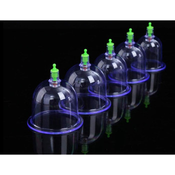 Jlvna Cupping Therapy Sets Vacuum Suction Cupping Cups Muscle, Nerve, Joint Pain Relief, 12 Piece