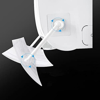 Air Conditioner Covers, Universal Indoor Type Air Conditioning Windshield Anti-direct Blowing AC Deflector Household Air Conditioning Baffle (Smooth surface2 58 x 18cm)