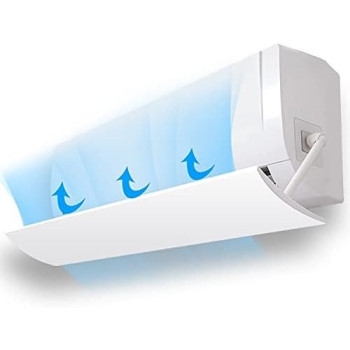 Air Conditioner Covers, Universal Indoor Type Air Conditioning Windshield Anti-direct Blowing AC Deflector Household Air Conditioning Baffle (Smooth surface2 58 x 18cm)