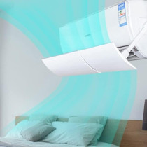Air Conditioner Covers, Universal Indoor Type Air Conditioning Windshield Anti-direct Blowing AC Deflector Household Air Conditioning Baffle (Smooth surface2 58 x 18cm)