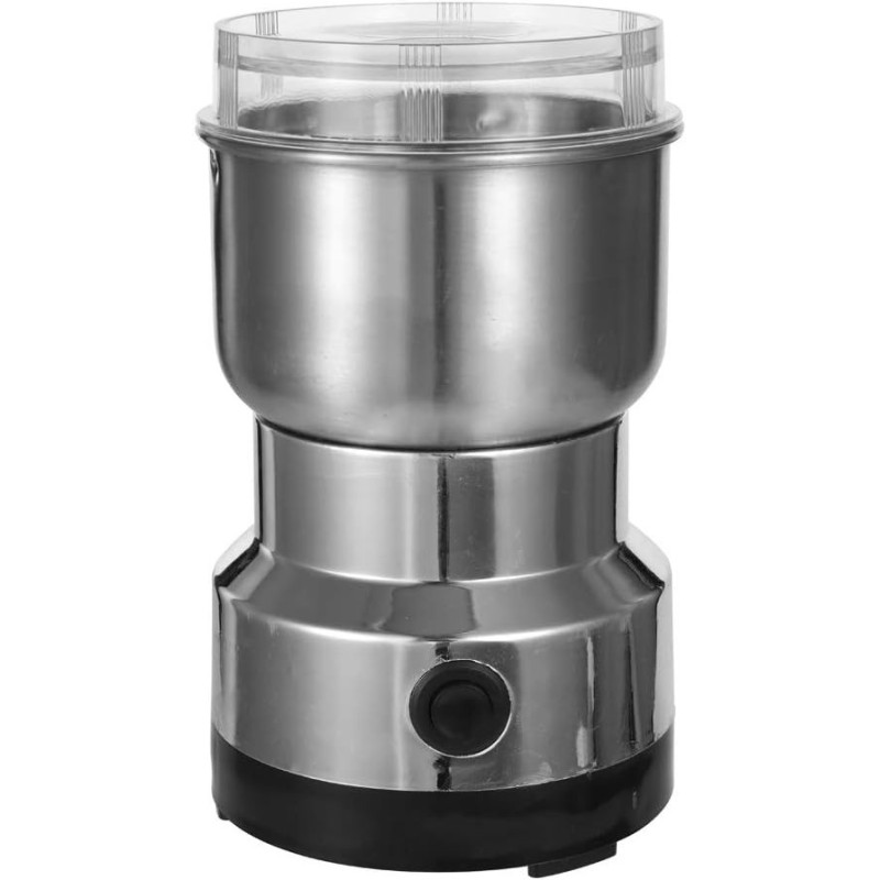 Decdeal Coffee Grinder, Decdeal 150W 300ml Stainless Steel Electric Coffee Machine Bean Grinder Blenders For Kitchen Office Home Use Grains Grinding Machine