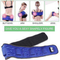 Adjustable Electric Vibration Massage Slimming Belt, Fat Burning Slimming Belt Waist Trainer, 50 inch x 7 Inch, Men And Women