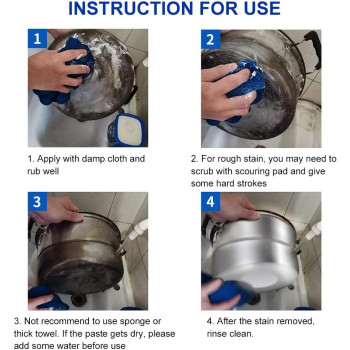 Joleritc Adaskala Stainless Steel Oven and Cookware Cleaning Paste
