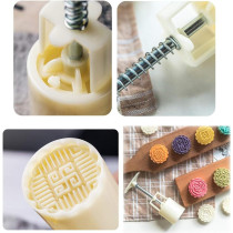 WeTop Maamoul Press Mold Cookie Dessert Cutter Pastry Decoration Tool, White