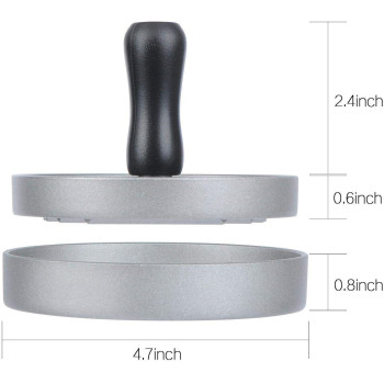 Burger Press Aluminum Hamburger Presser Maker Bbq Ideal Cave Tools