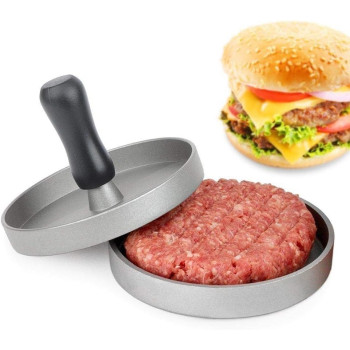Burger Press Aluminum Hamburger Presser Maker Bbq Ideal Cave Tools
