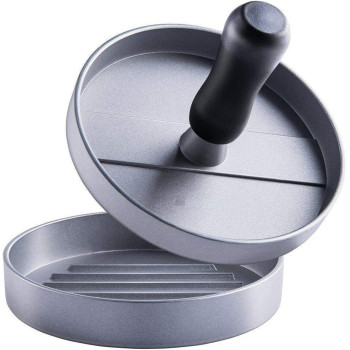 Burger Press Aluminum Hamburger Presser Maker Bbq Ideal Cave Tools