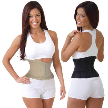 Miss Belt Instant Hourglass Waist Shaper Trimmer, Black