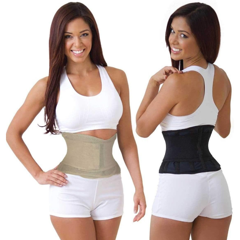 Miss Belt Instant Hourglass Waist Shaper Trimmer, Black