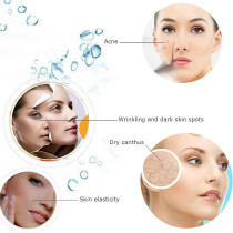 Electric Face Steamer Facial Face Steamer Deep Cleanser Mist Steam Sprayer Spa Skin Vaporizer Promote Blood Circulation, Purple