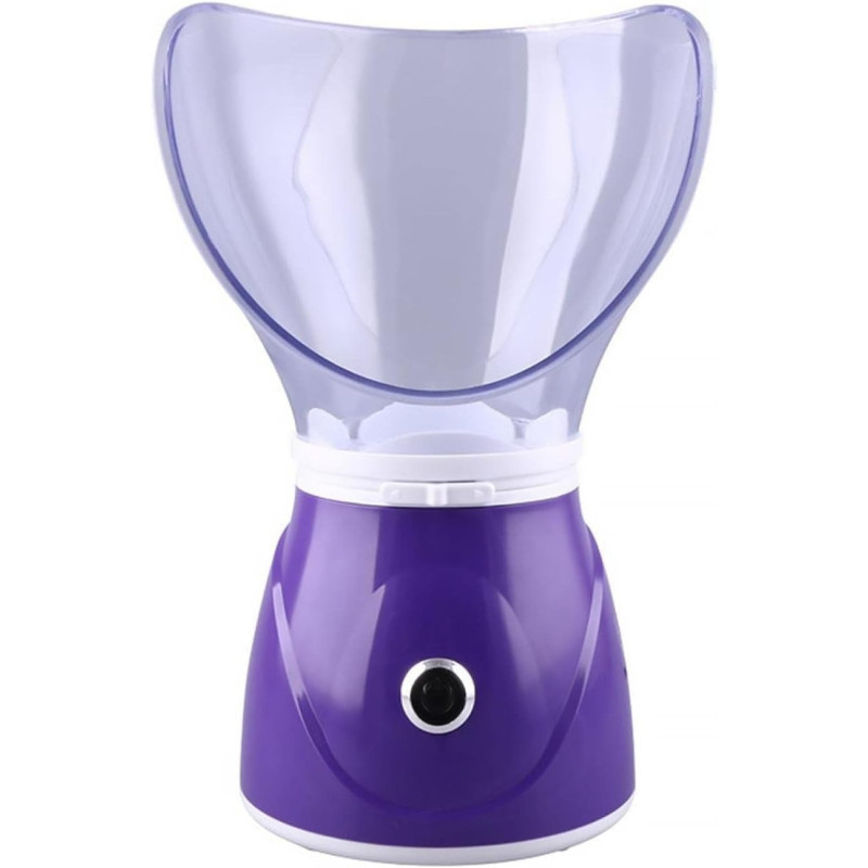 Electric Face Steamer Facial Face Steamer Deep Cleanser Mist Steam Sprayer Spa Skin Vaporizer Promote Blood Circulation, Purple