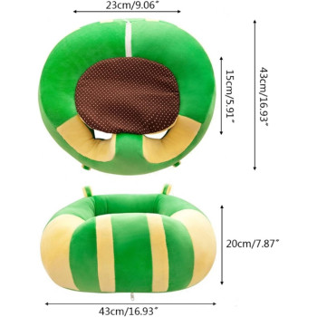 Skeido Nnfant Baby Sofa Baby Seat Sofa Support Cotton Feeding Learning To Sit Chair For Tyler Mille Keep Sitting Posture Comfortable, Blue