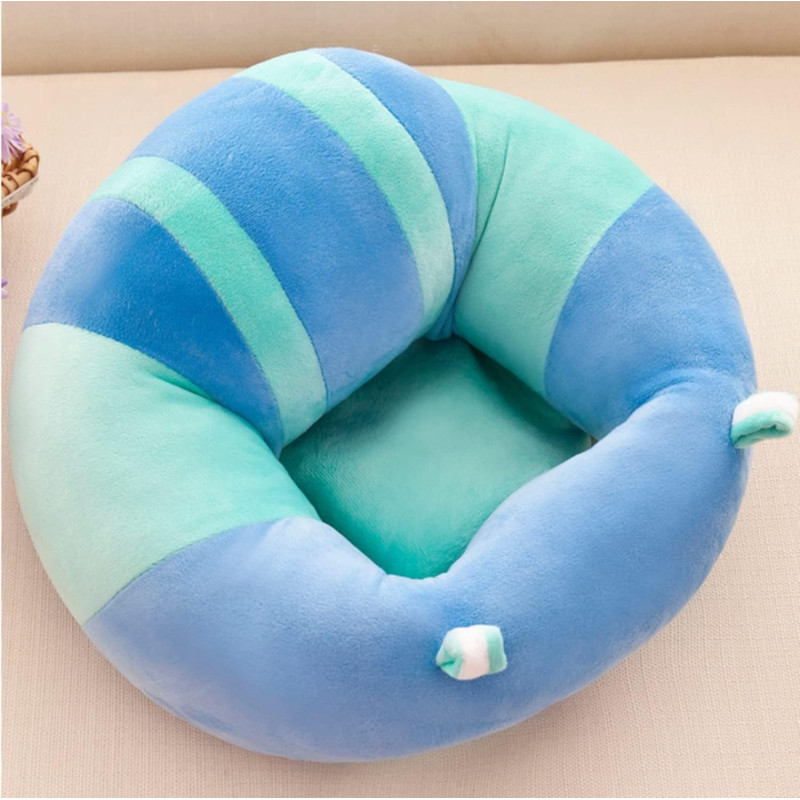 Skeido Nnfant Baby Sofa Baby Seat Sofa Support Cotton Feeding Learning To Sit Chair For Tyler Mille Keep Sitting Posture Comfortable, Blue