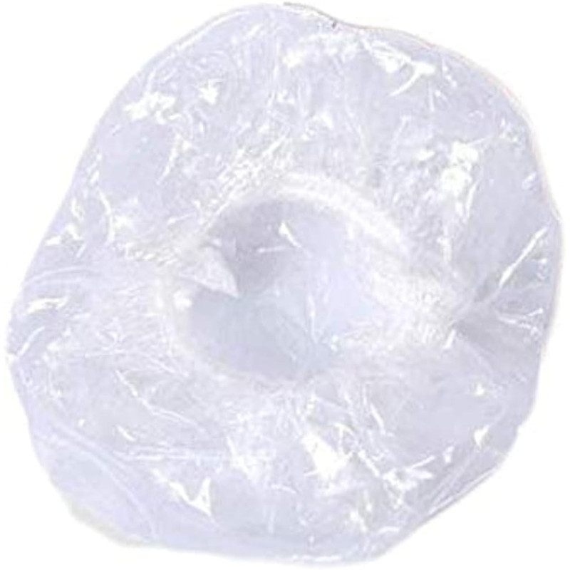 Ear Protector Waterproof Clear Earmuffs for Hair Dye, Shower, Bathing Ear Cover Caps 100 Piece