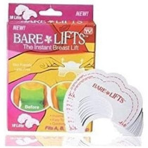 Bare Lifts Yameem 10 Piece Invisible Adhesive Breast Lift Pads, Lifts Instant Boob Lift Pasties For, Breast Lift Push It Up Bust Shaper Bra, Strapless Nippleless Tape Adhesive