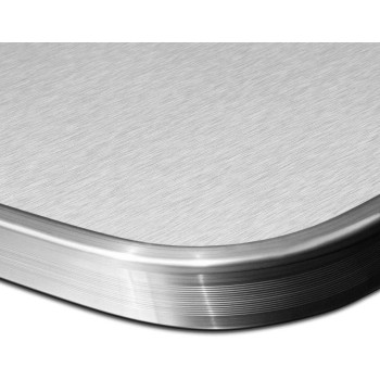 Panth Heavy Duty Aluminium Portable Outdoor Folding Picnic Table and 4 Chairs Set With Umbrella, Multicolour