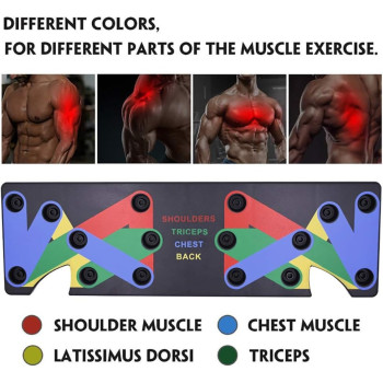 Dufan 18 in 1 Push Up System Fitness Workout Training Gym Exercise Stands (9 in 1)