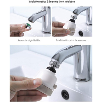 Bestech Knives Water Faucet Filter, 3 Modes Position Adjustable Sink Faucet Sprayer Head, High Water Flow Tap Water Head For Home Kitchen Bathroom, Booster Shower Water Saver