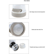 Bestech Knives Water Faucet Filter, 3 Modes Position Adjustable Sink Faucet Sprayer Head, High Water Flow Tap Water Head For Home Kitchen Bathroom, Booster Shower Water Saver