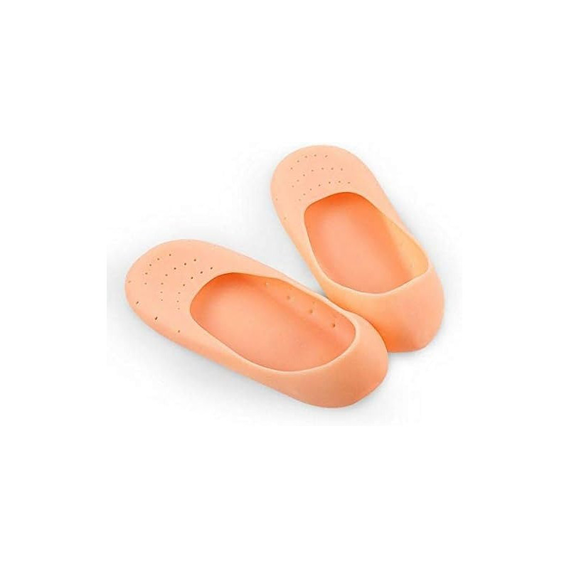 Unisex Silicone Gel Heel Protective Socks, Pack of 1