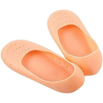 Unisex Silicone Gel Heel Protective Socks, Pack of 1