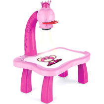 Nothers Kid's Drawing Board Projector Painting Set, Child Learning Painting Desk
