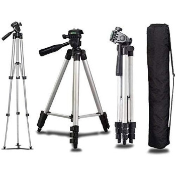 Professional Flexible Aluminum Tripod Stand With Bag For Canon Nikon DSLR Camera