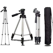 Professional Flexible Aluminum Tripod Stand With Bag For Canon Nikon DSLR Camera