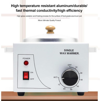 Zertylre Electric Chocolate Melting Machine Aluminum Alloy 1 Pot x 600ML 100W Chocolate Tempering Melter Machine 0 Degree 80 Degree With Handle, For Chocolate, Candy, Butter, Cheese