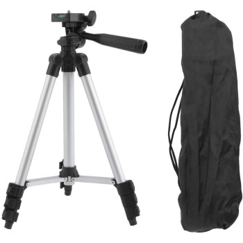 Blackfellsouq Four-Section Legs Camcorders Foldable Aluminum Alloy Tripod Stand Portable Phone Projector Holder For Slr Camera Camcorder