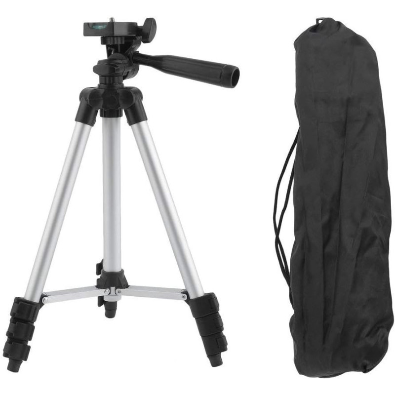 Blackfellsouq Four-Section Legs Camcorders Foldable Aluminum Alloy Tripod Stand Portable Phone Projector Holder For Slr Camera Camcorder
