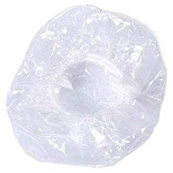 100Pcs Earmuffs Clear Disposable Ear Caps Ear Protector Covers Hair Dye Shield Protector