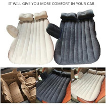 Wellingtonae Large Size Durable Car Back Seat Cover Car Air Mattress Travel Bed Moisture-Proof Inflatable Mattress Air Bed For Car Interior