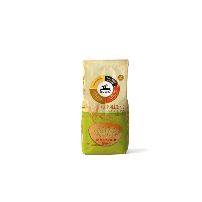 Alce Nero Organic Senatore Cappelli Coralini, 500G