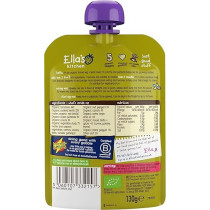 Ellas Kitchen Vegetable Bake W/Lentils Made From Certified Organic Vegetables And Lentils Sourced, 130G