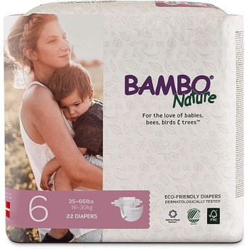 Bambo Nature Comfort And Fit Diapers Dream 6/16, 30Kg