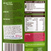 Ellas Kitchen Organic Broccoli Pears Peas Puree, 4 Months, 120G