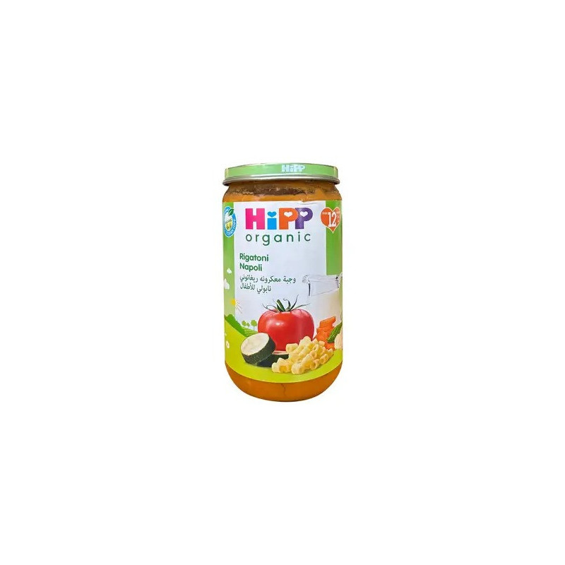Hipp Organic Rigatoni Napoli Made With Organic Ingredients, Ensuring High Quality And Environmentally Friendly, 250G