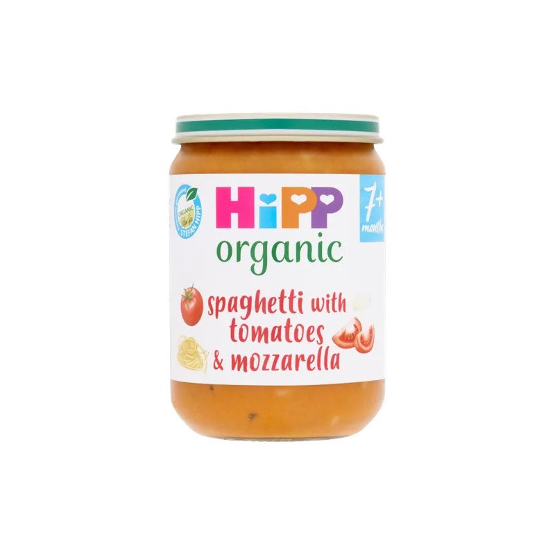 Hipp Organic Spaghetti With Tomato And Mozzarella, 190G