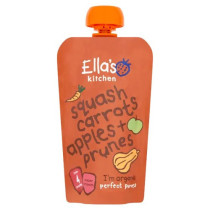 Ellas Kitchen Organic Butternut Carrot Apple Prune, 120G