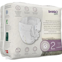 Bamboo Nature Eco-Friendly Organic Dream Mini Diaper 2/3, 6Kg