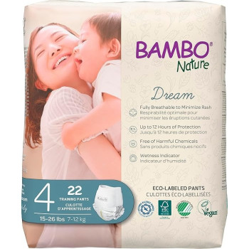 Bamboo Nature Organic Dream Pants Maxi 4/7, 18Kg