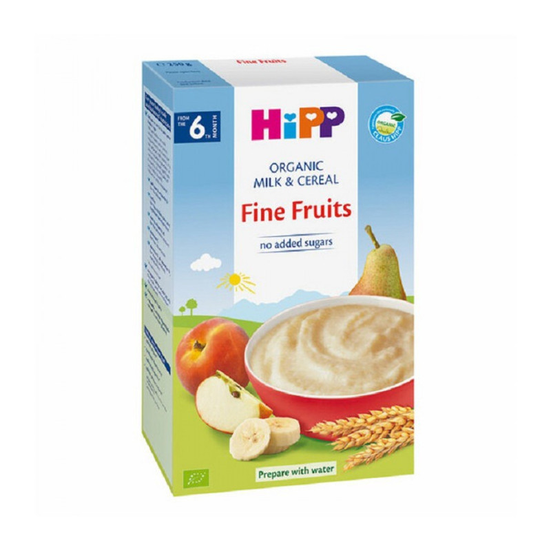 Hipp Fine Fruits Smooth And Easy-To-Eat, No Added Sugar, 250Gm