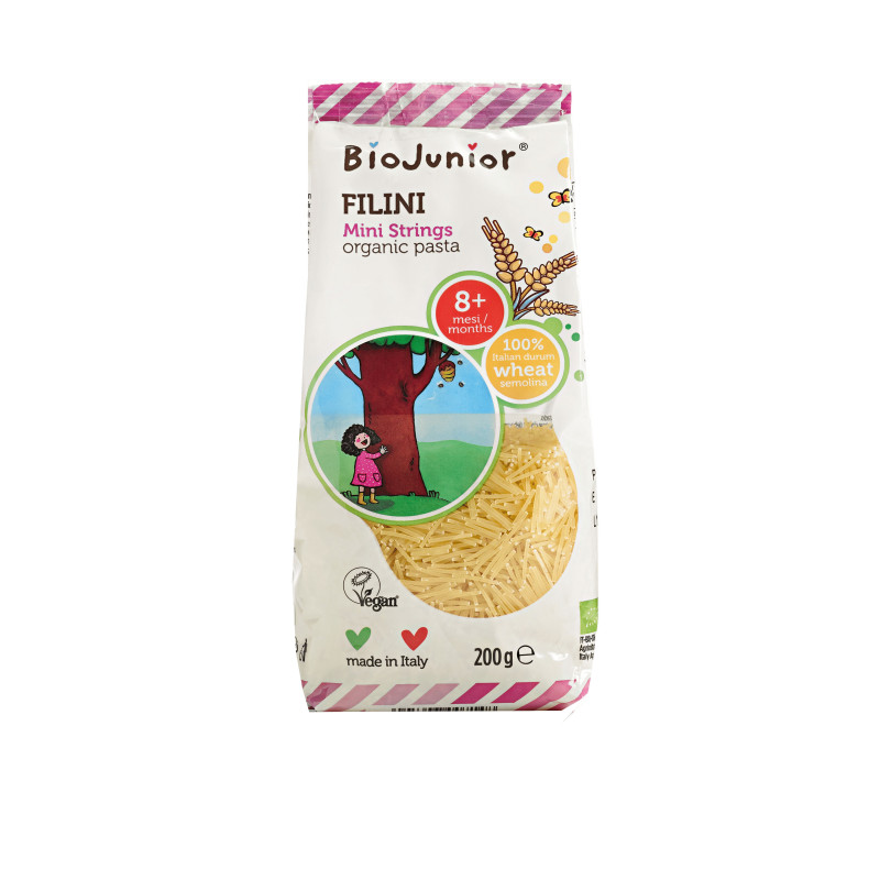 Germinal Organic Mini Strings Pasta Natural And Sustainable, 200G